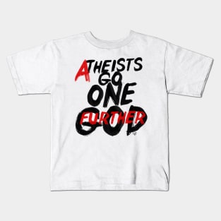 GO ONE GOD FURTHER by Tai's Tees Kids T-Shirt